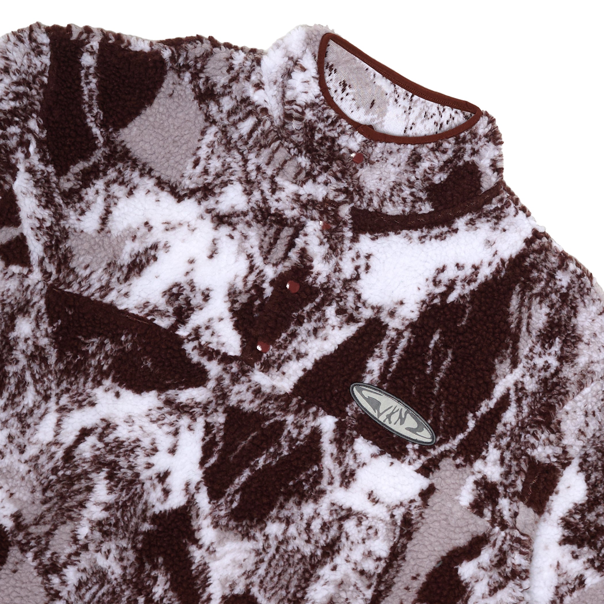 Temple Fleece Jacket - Camo Brown – WKND SKATEBOARDS