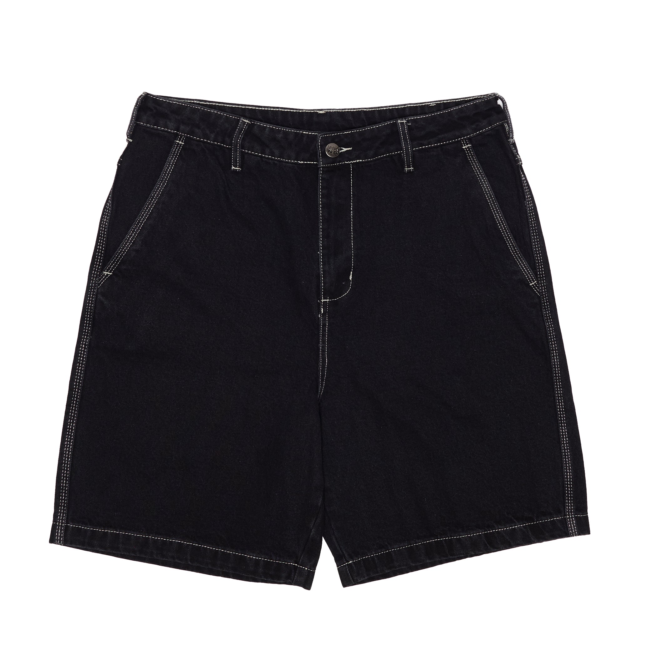 Gene's Jean Shorts - Black Wash – WKND SKATEBOARDS