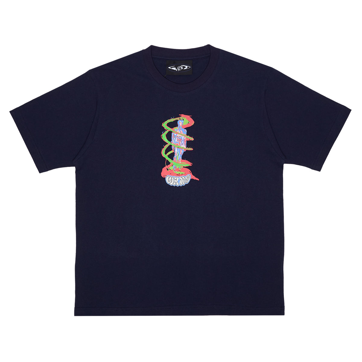 Anatommy Tee - Navy