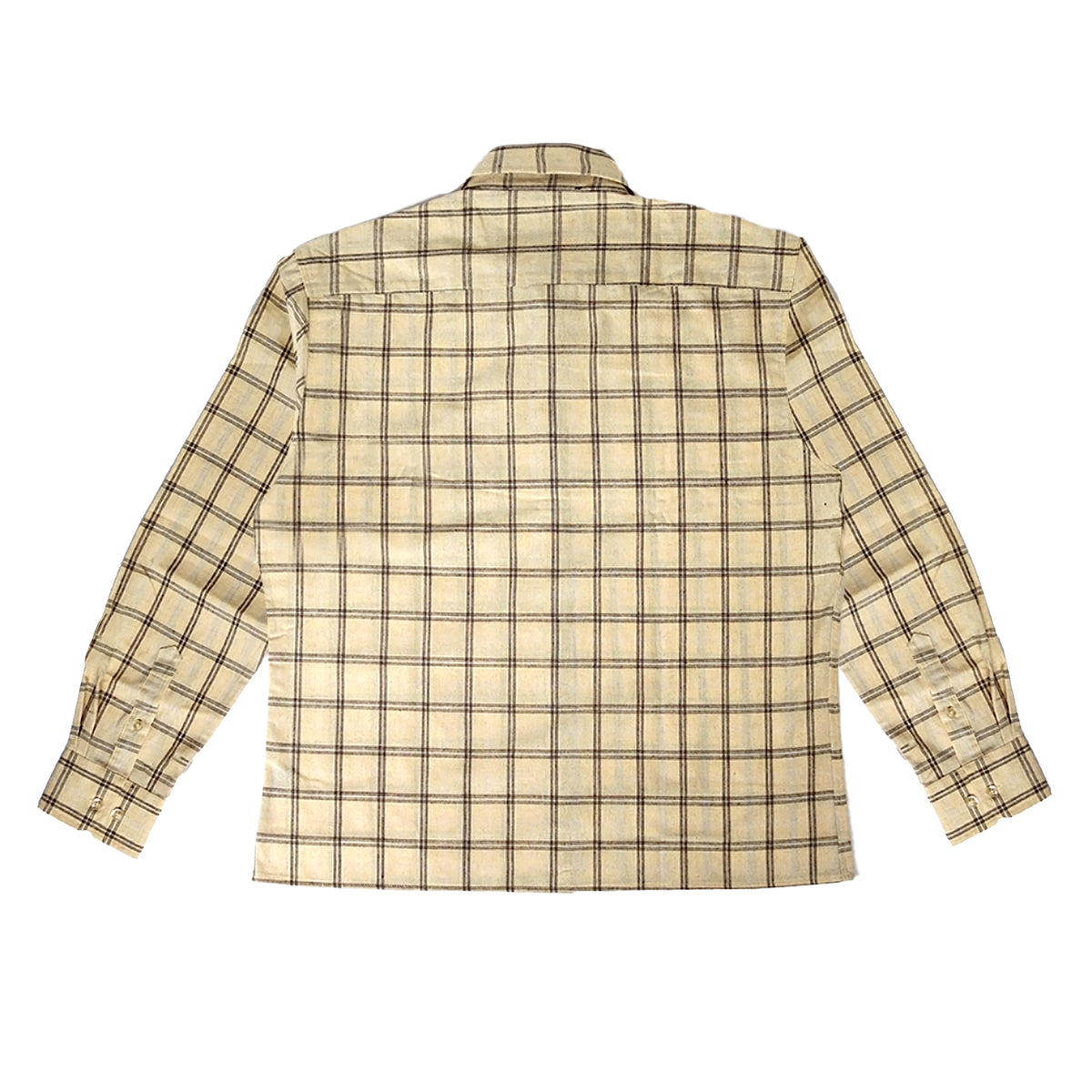 DJ Shirt - Off White Plaid