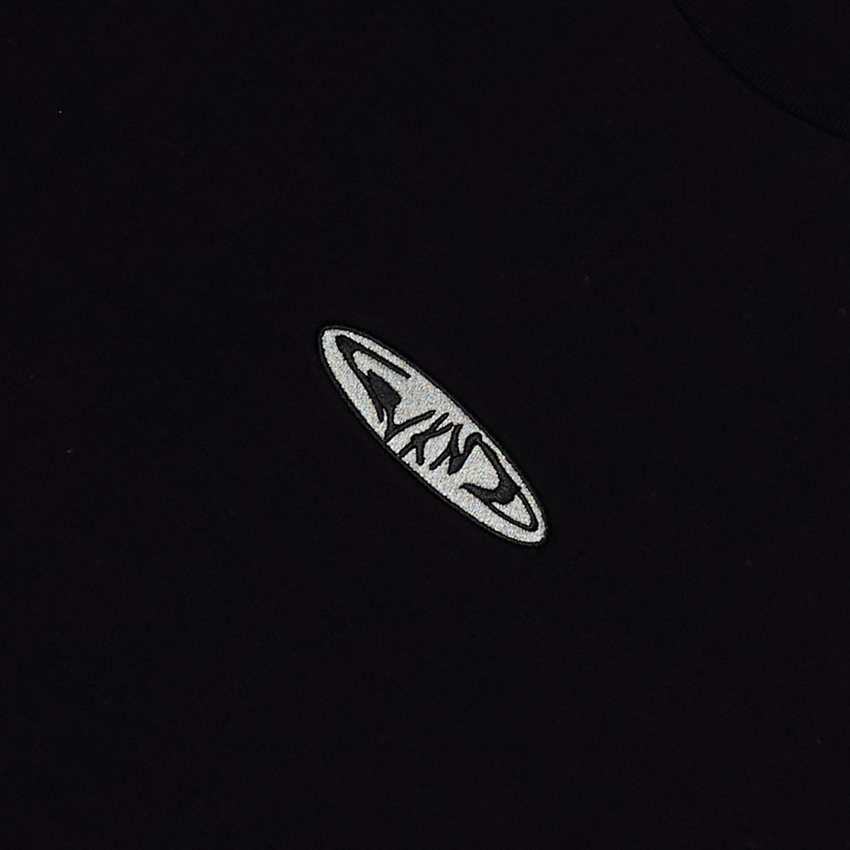 Fishbone Emblem Tee - Black