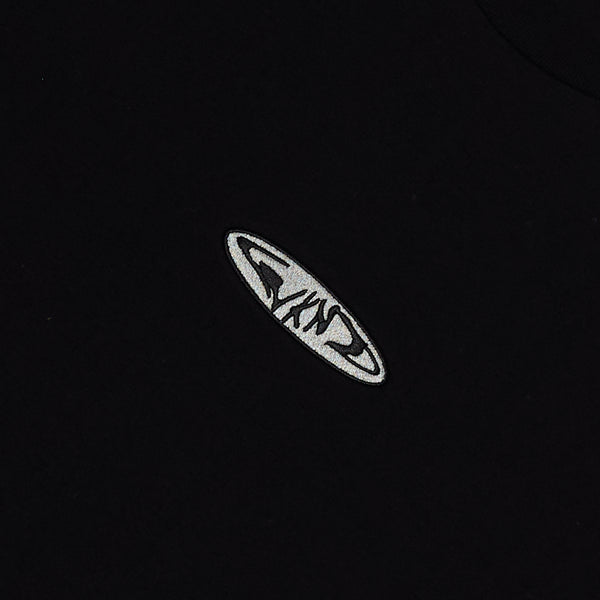 Fishbone Emblem Tee - Black