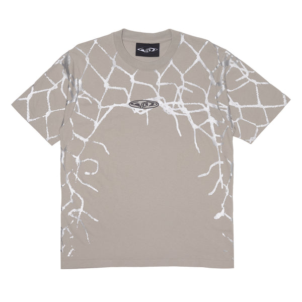 Fishbone Emblem Tee - Mist