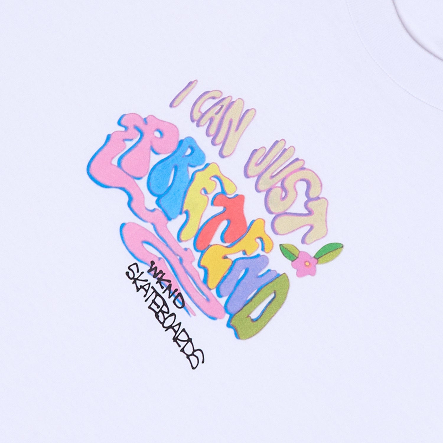 Pretend Tee - White – WKND SKATEBOARDS