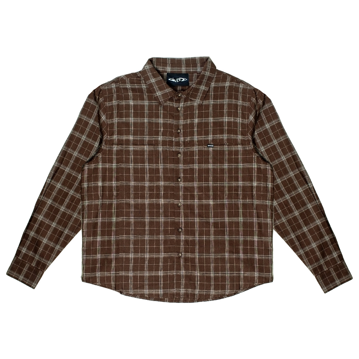 RR Shirt - Brown Plaid