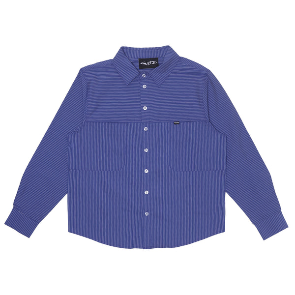 RR Shirt - Blue Office Stripes