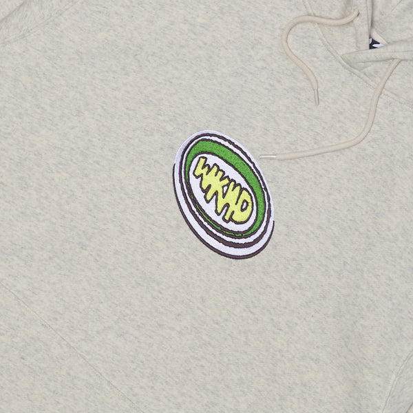 Slanted Hoodie - Warm Heather Grey