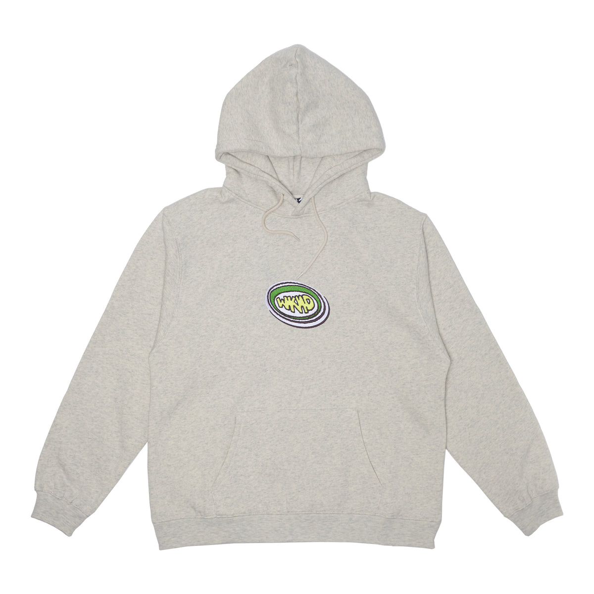 Slanted Hoodie - Warm Heather Grey