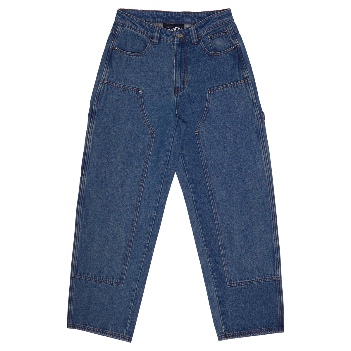 Damn Near Carpenters - Washed Medium Blue