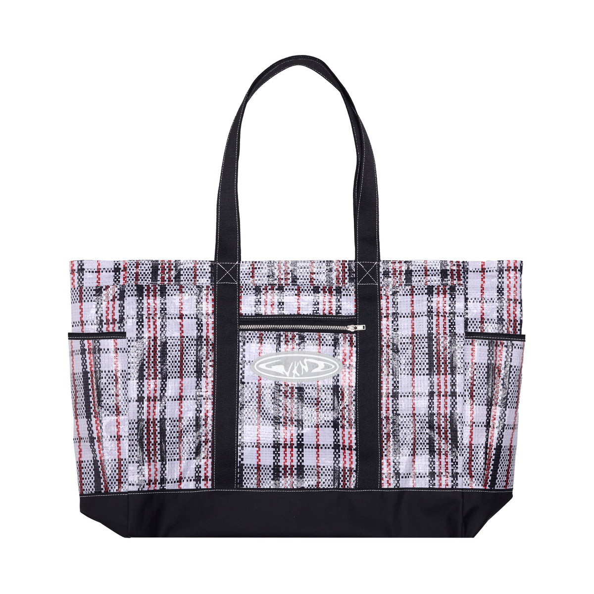 Chopped Tote - Crinkle Plaid