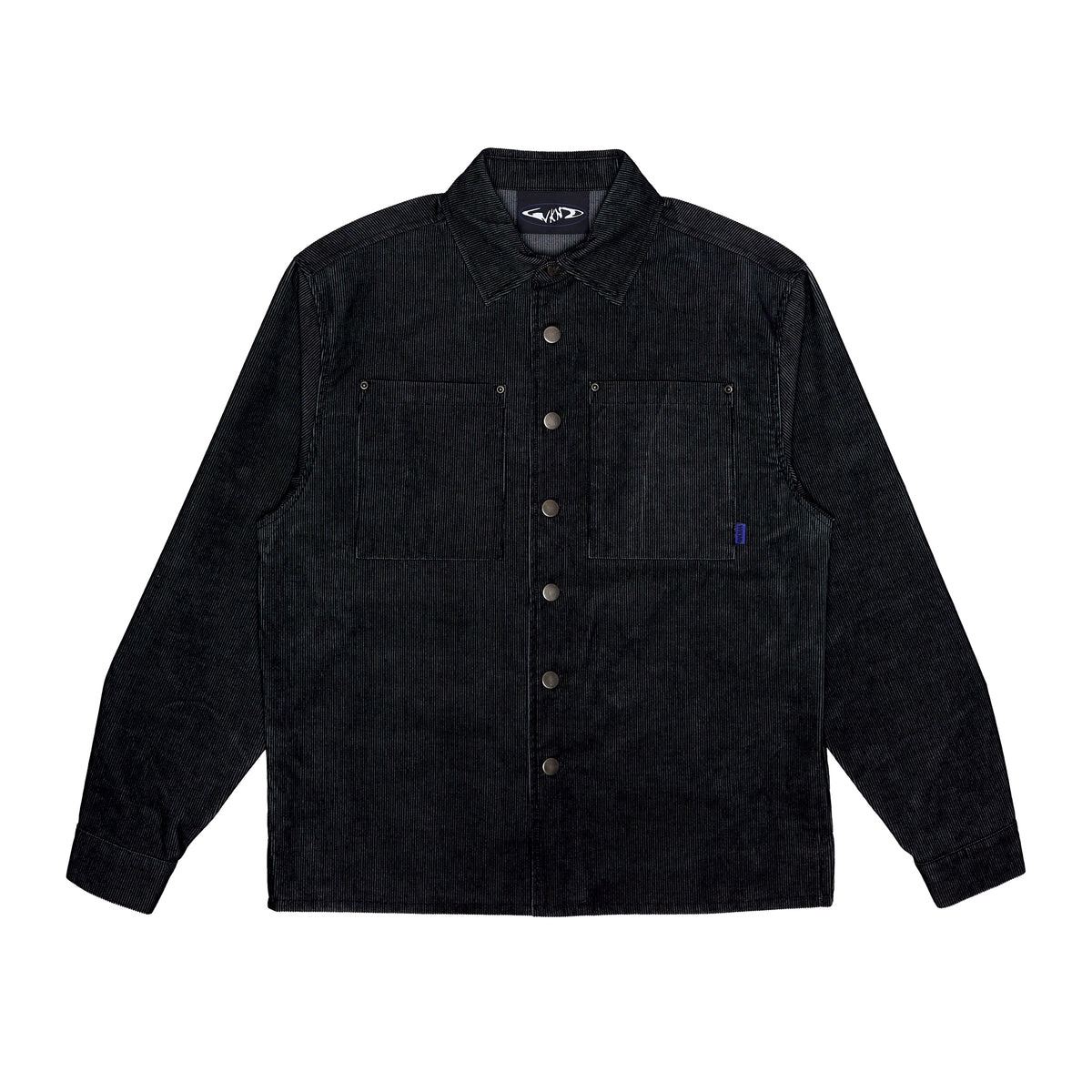 Major Cord Button Up - Black