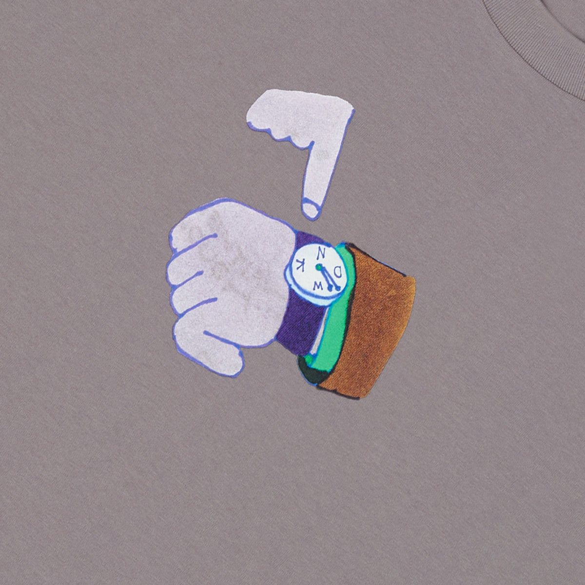 Watch Tee - Graphite