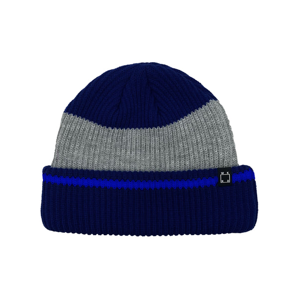 Stripe Beanie - Blue – WKND SKATEBOARDS