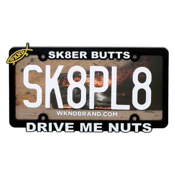 Drive Me Nuts - License Plate Frame