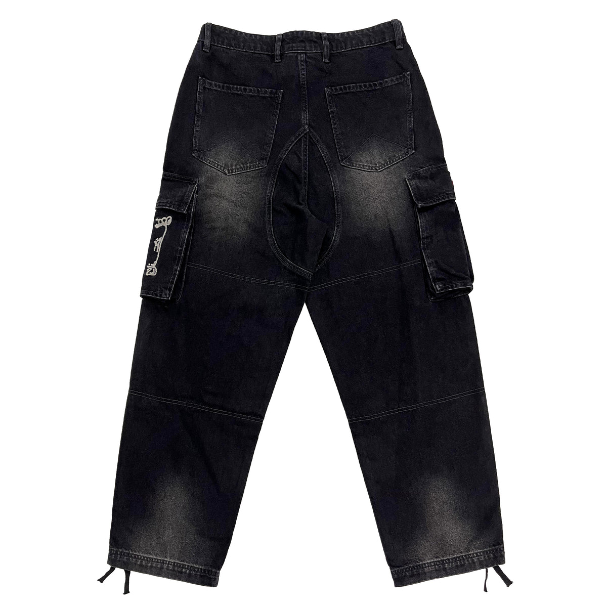 Techie Jeans - Washed Black Denim