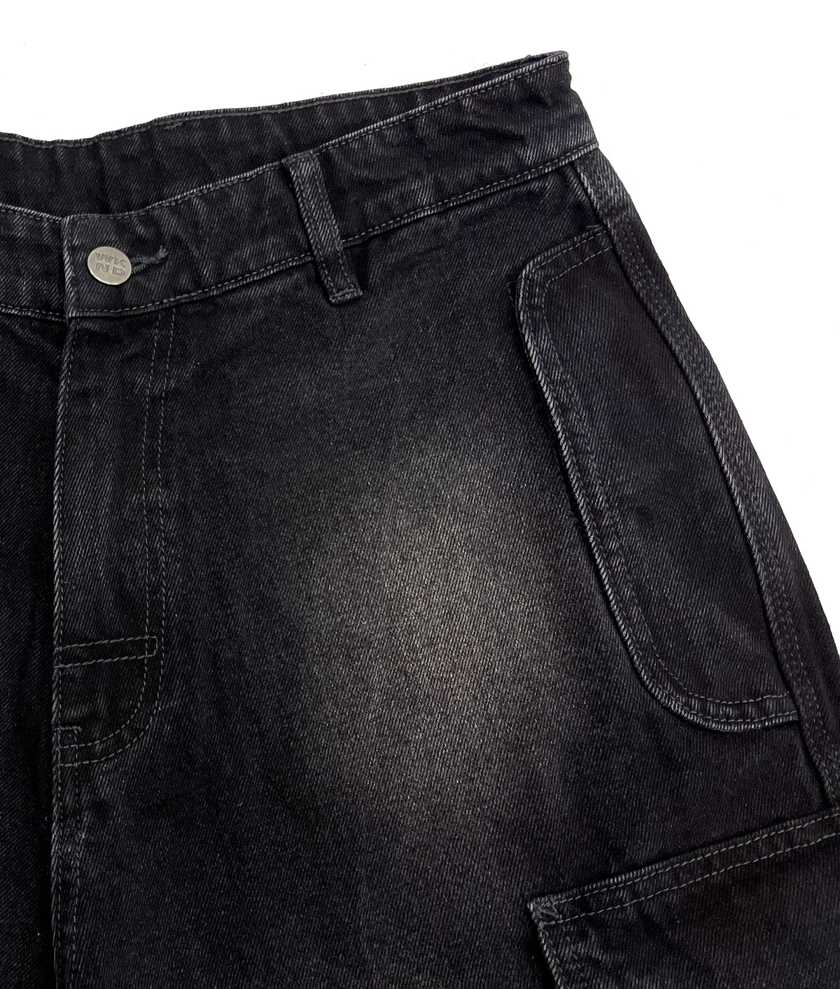 Techie Jeans - Washed Black Denim