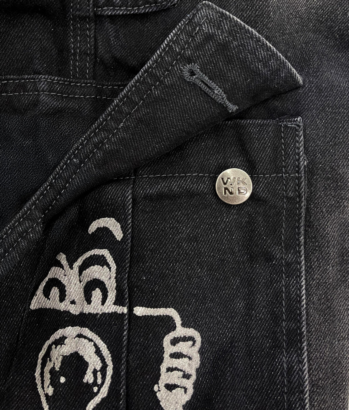 Techie Jeans - Washed Black Denim