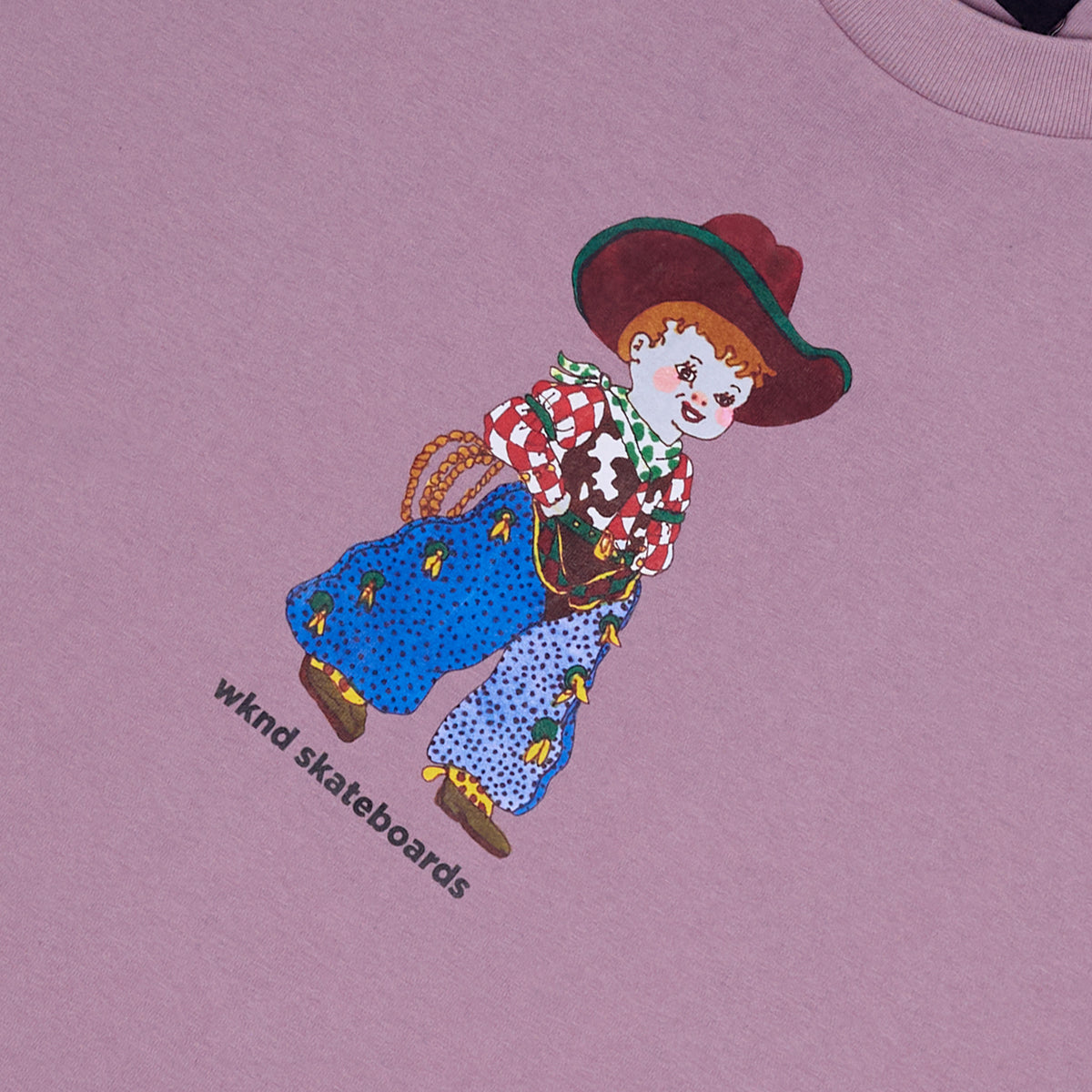 Cowboy Tee - Mauve