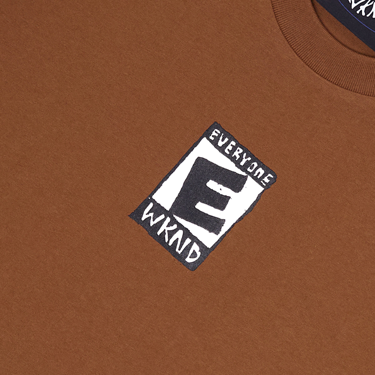 "E" Is For Everyone Tee - Brown