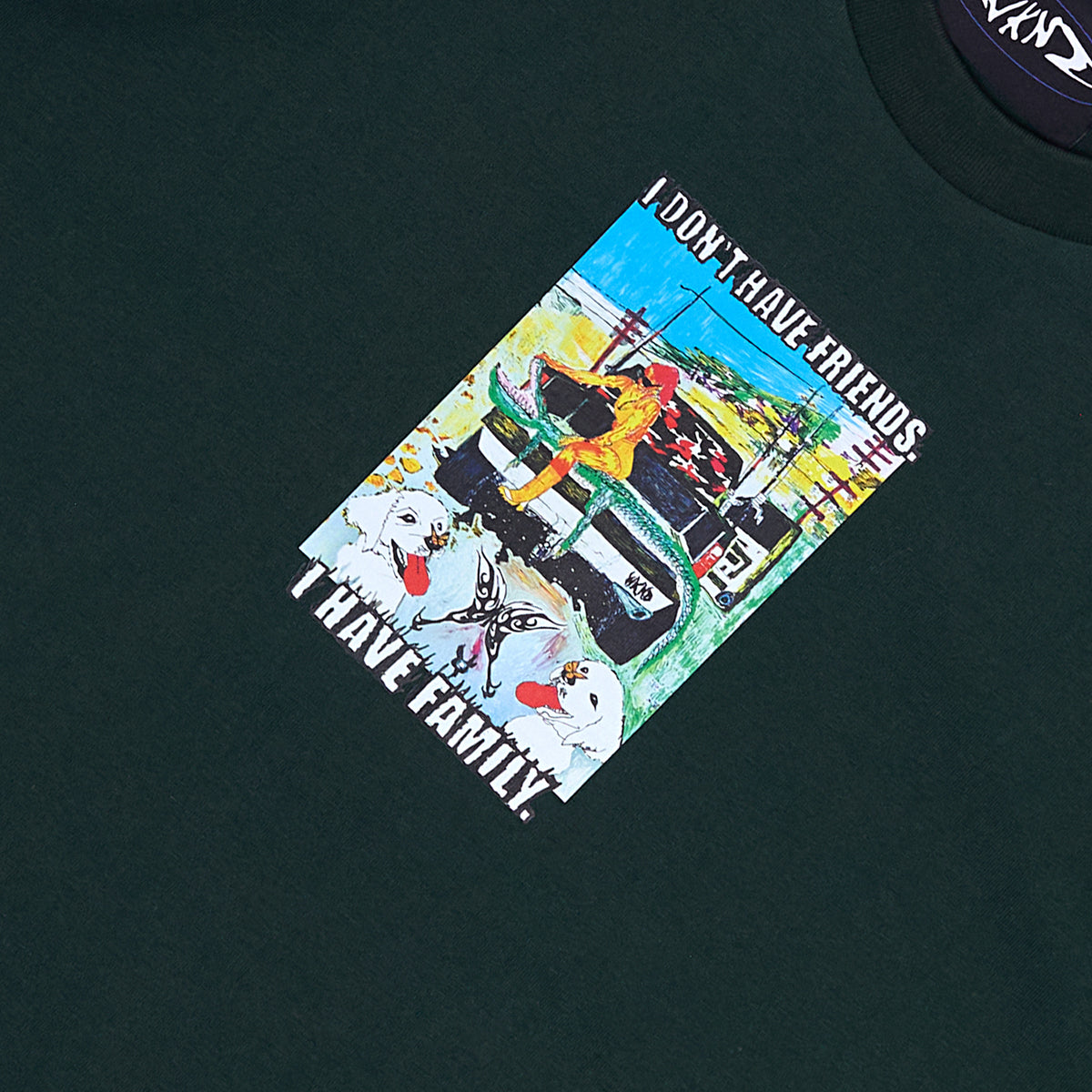 Family Tee - Dark Green