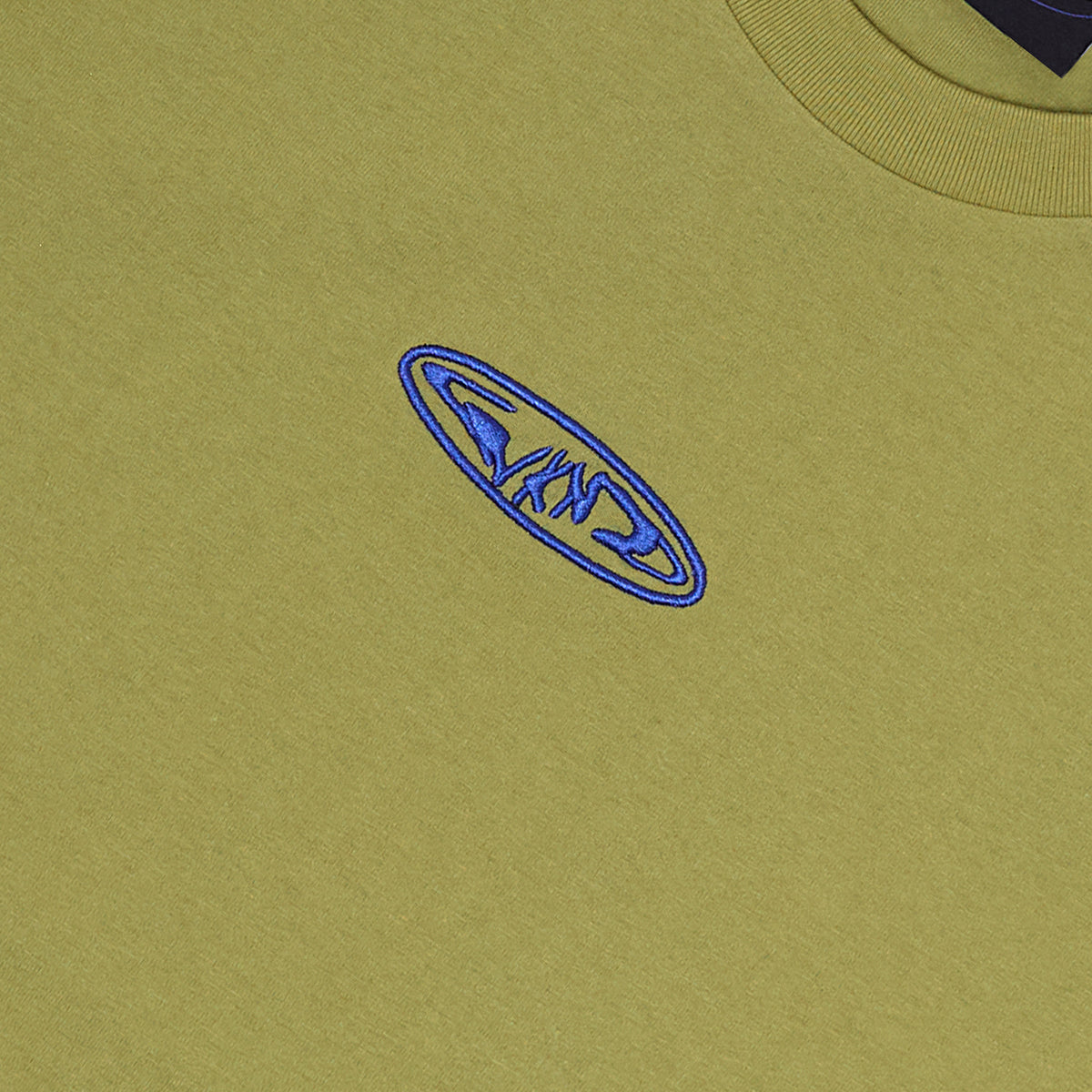 3D Fishbone Tee - Light Olive