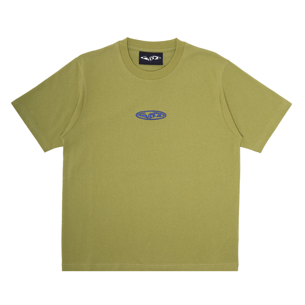 3D Fishbone Tee - Light Olive