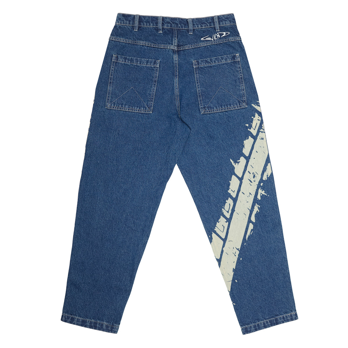 Gene's Jeans - Medium Wash Tire