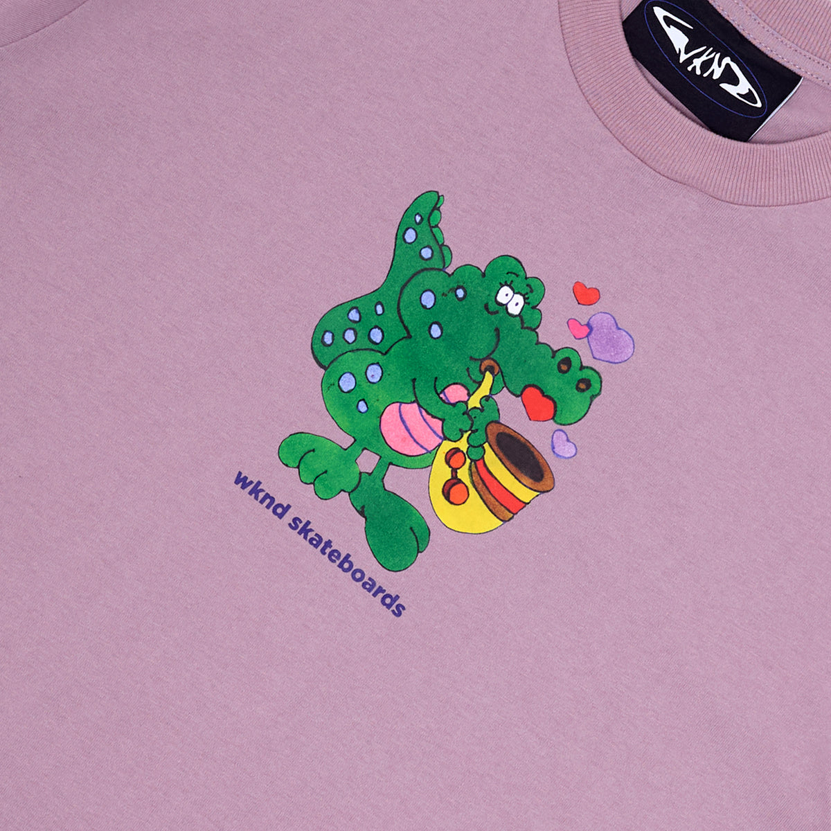 Hello March Tee - Mauve