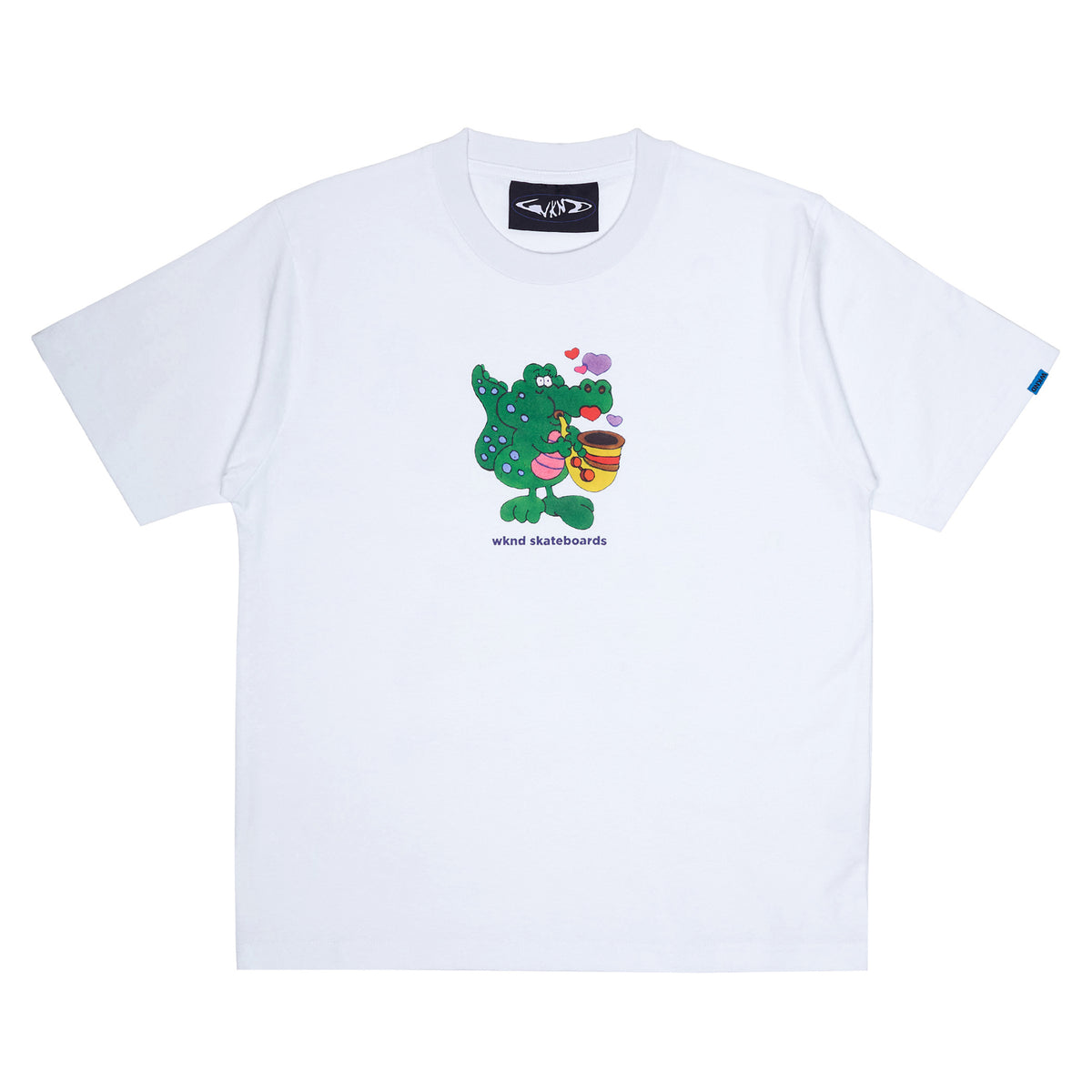 Hello March Tee - White