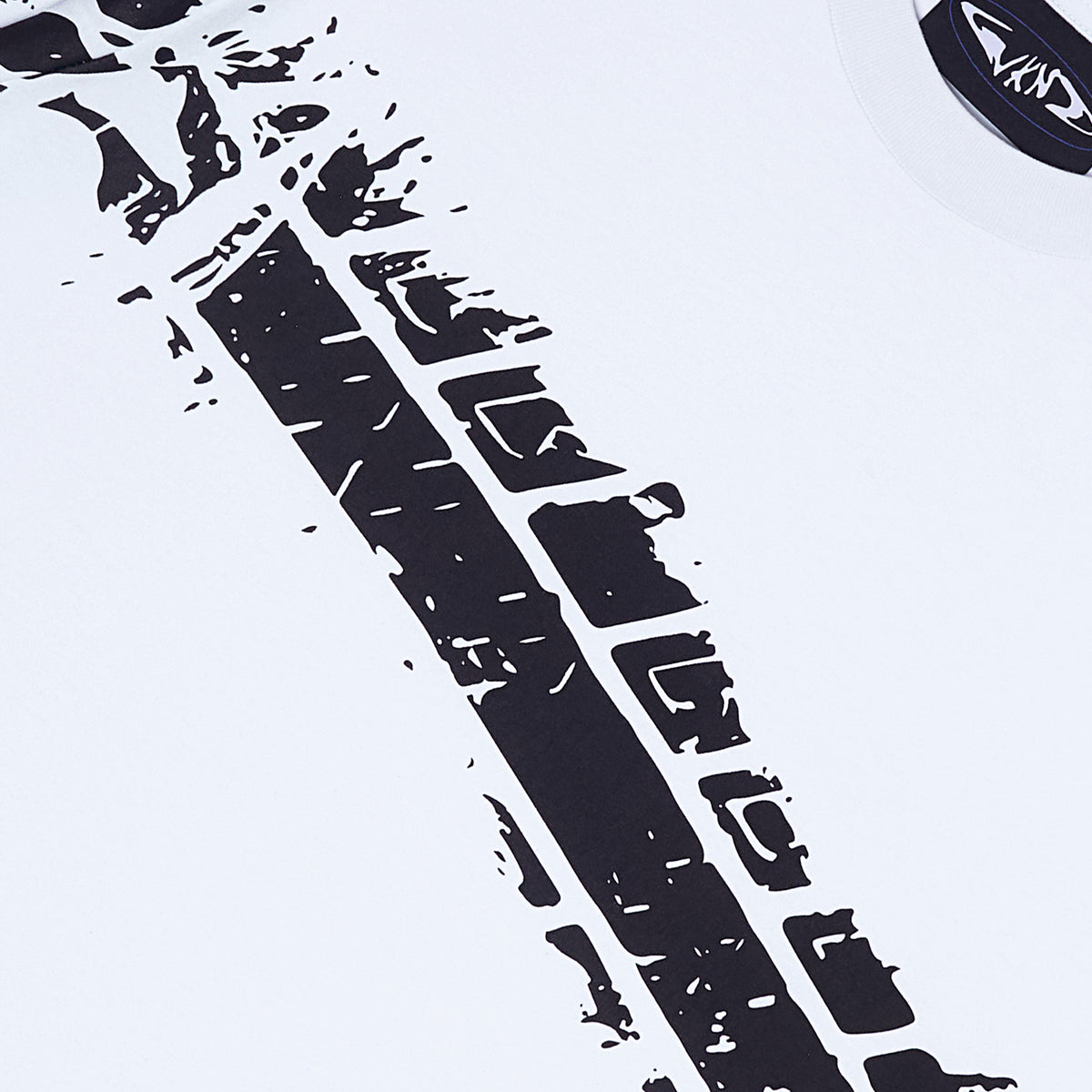 Tire Etch Tee - White