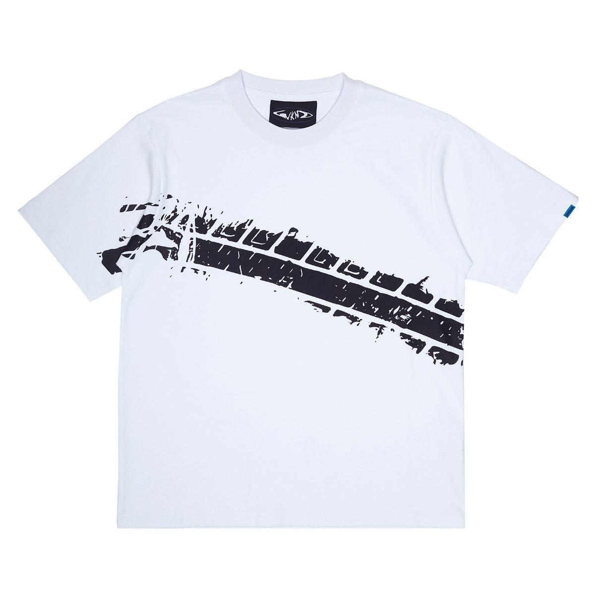 Tire Etch Tee - White