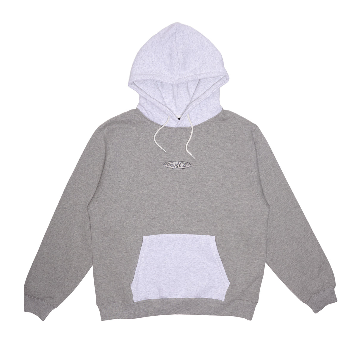 Two Tone Hoodie - Dark Heather / Heather