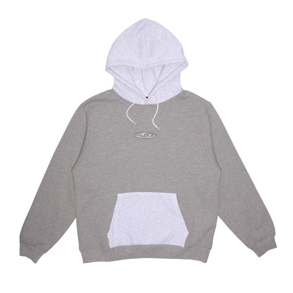 Two Tone Hoodie - Dark Heather / Heather