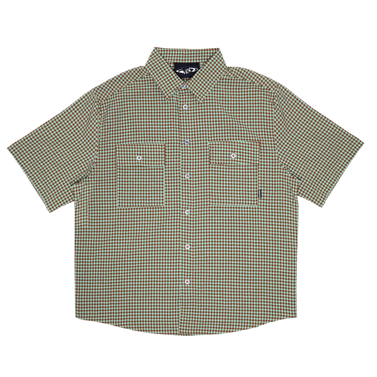 Wilson Shirt - Teal / Brown