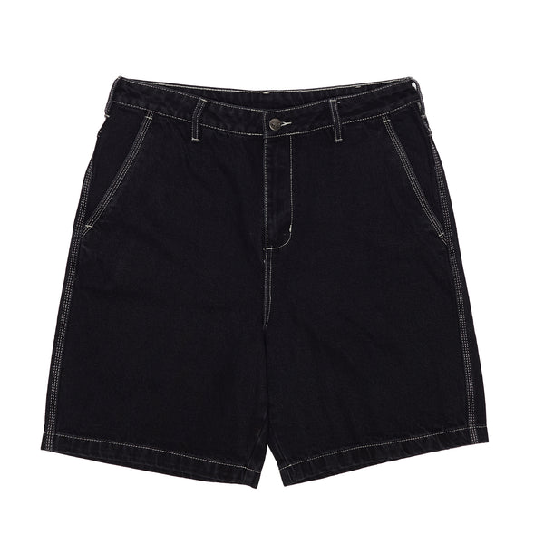 Gene's Jean Shorts - Black Wash – WKND SKATEBOARDS