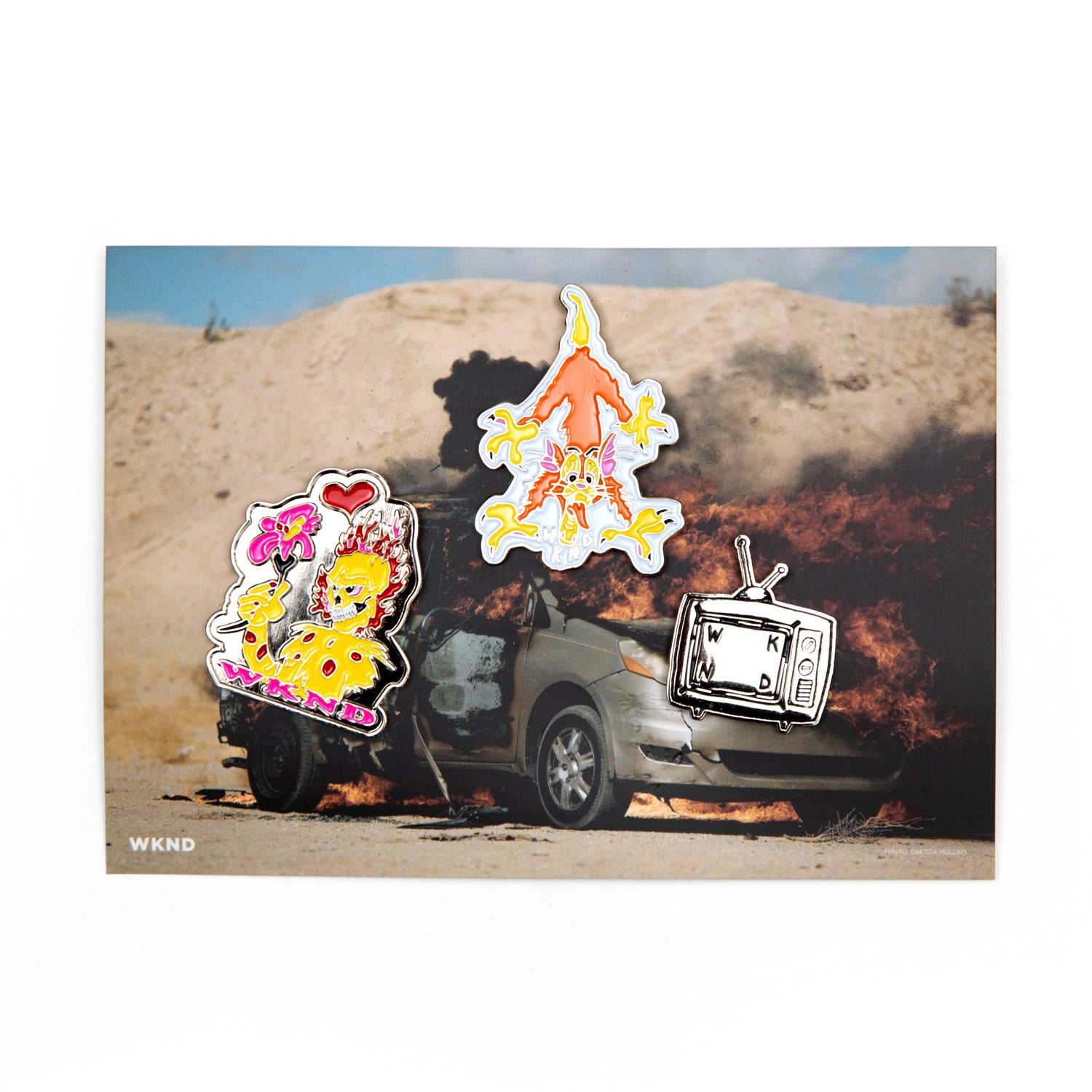 WKND Pin Pack – WKND SKATEBOARDS