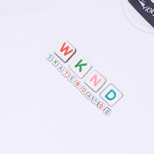 Beads Tee - White