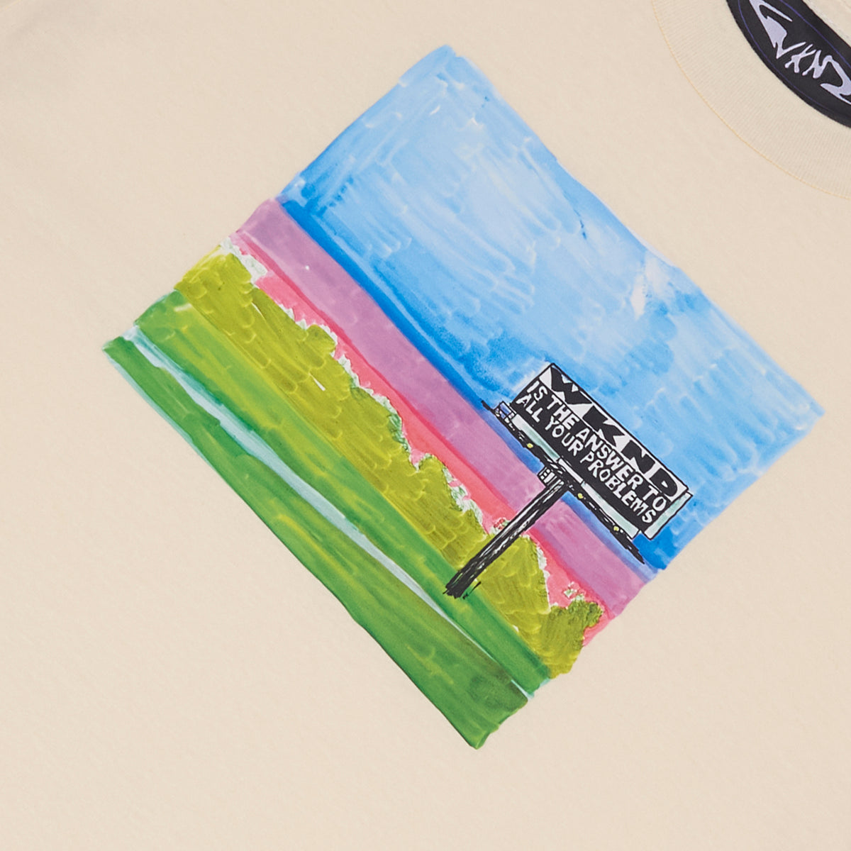 Billboard Tee - Oatmeal