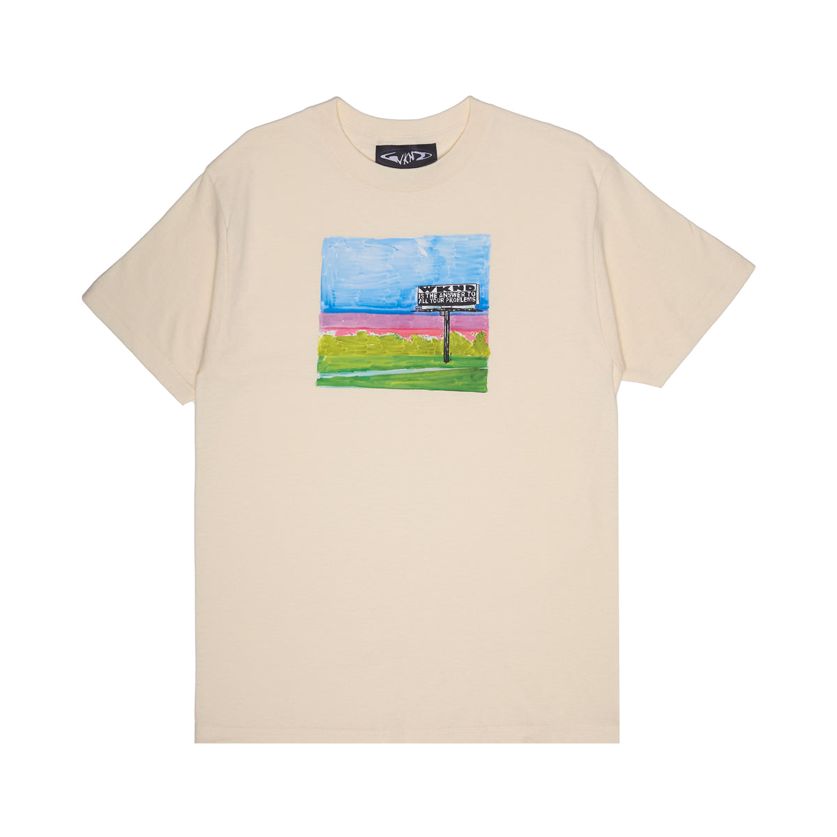 Billboard Tee - Oatmeal