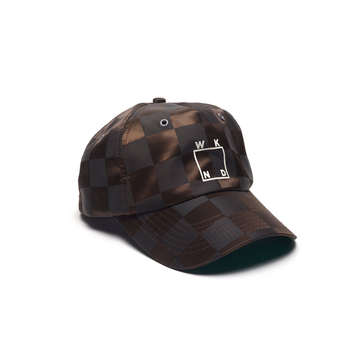 Techie Hat - Brown Check