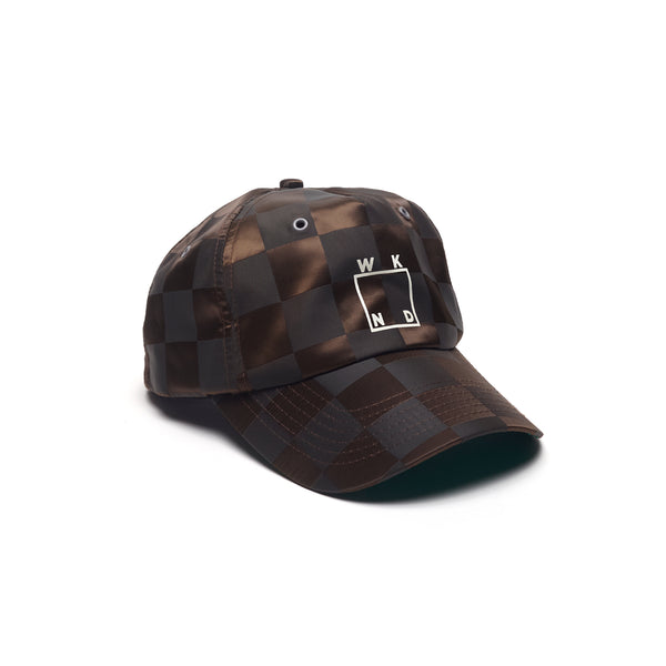 Techie Hat - Brown Check