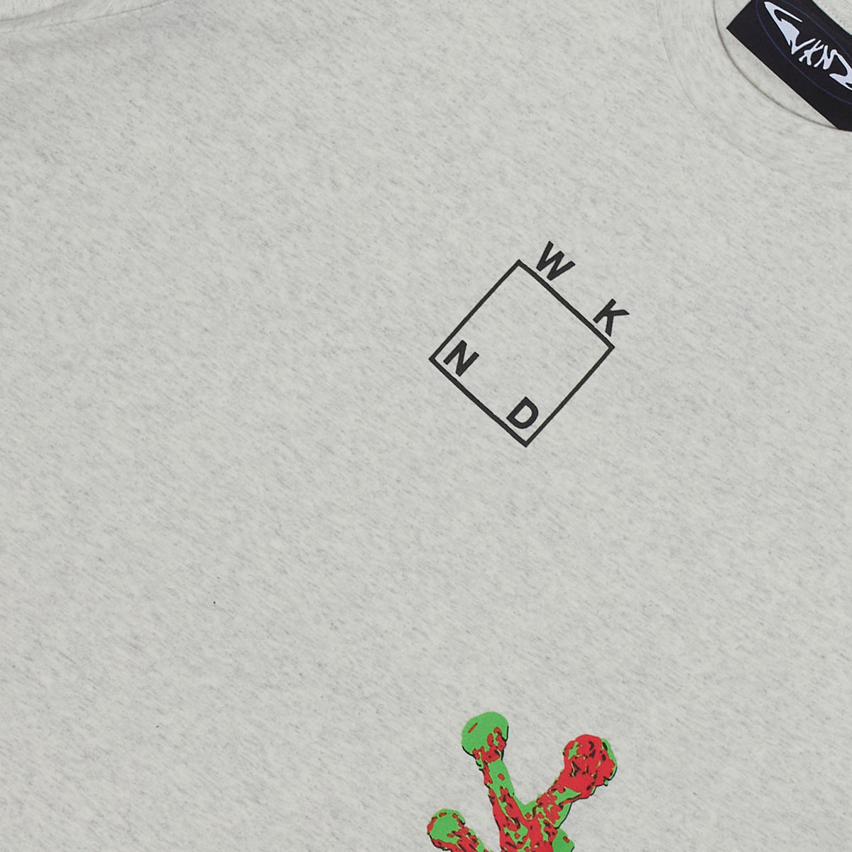 Croaking Tee - Oatmeal Heather