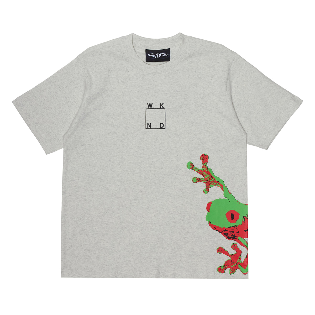 Croaking Tee - Oatmeal Heather