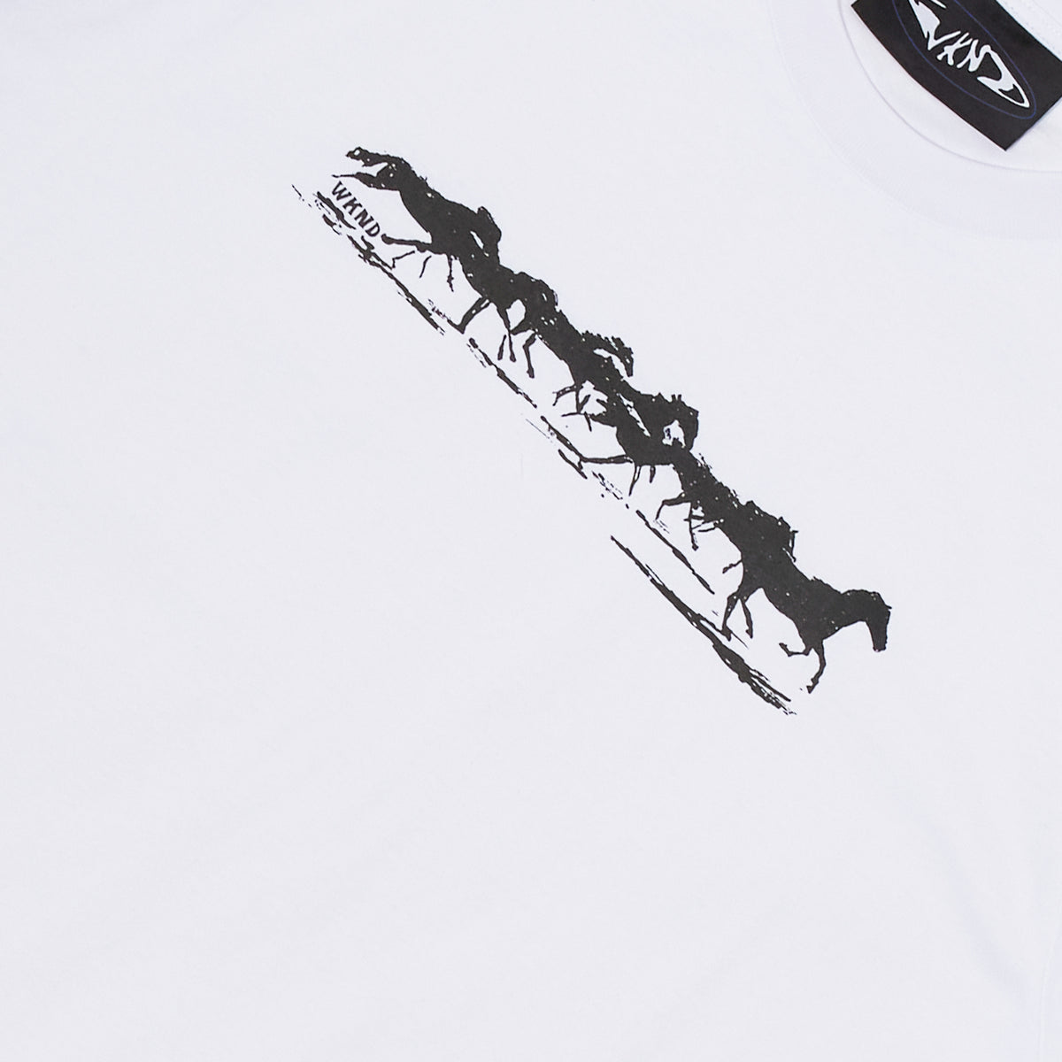 Silver Stallion Tee - White