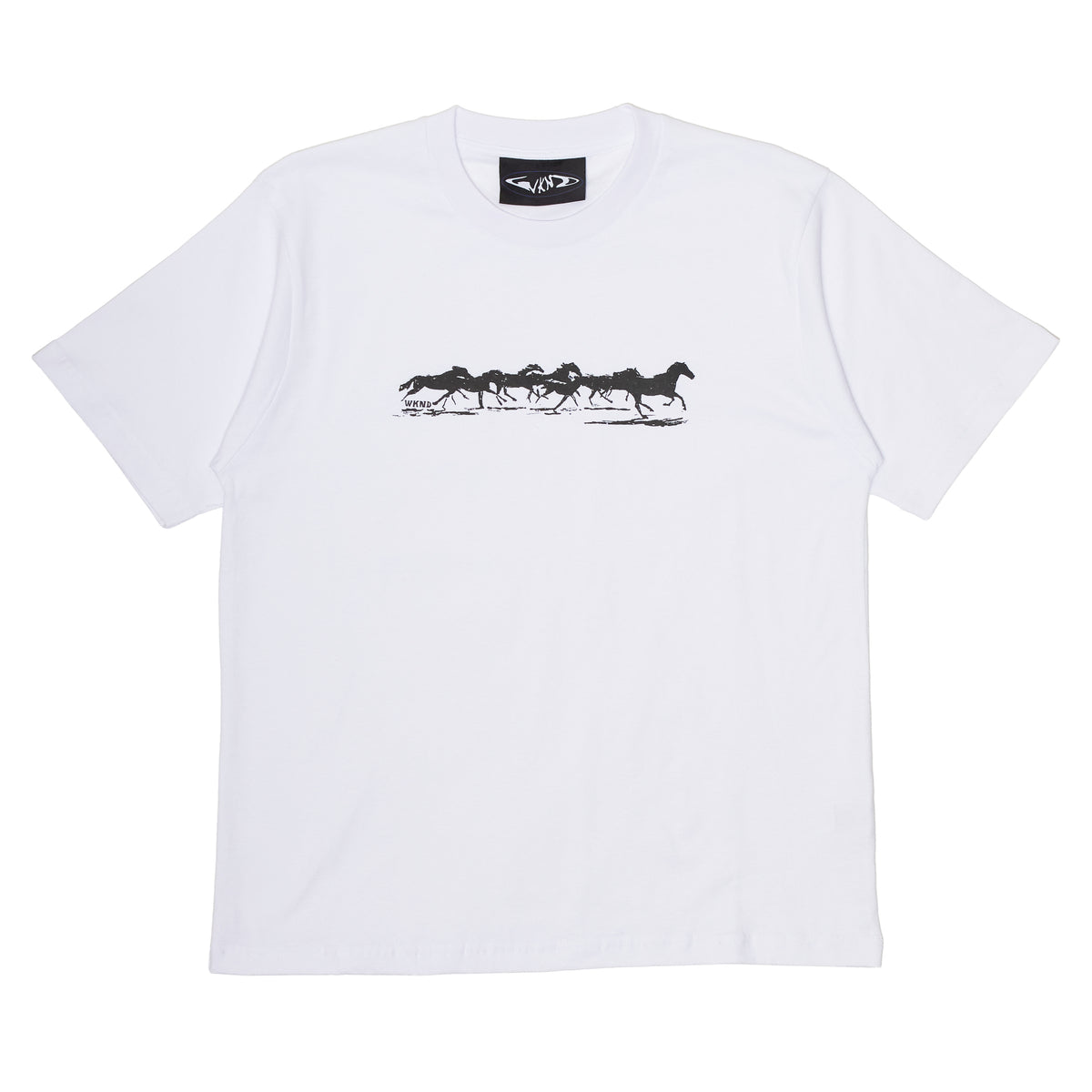 Silver Stallion Tee - White