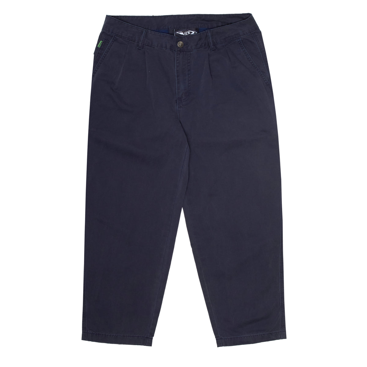 Pleated Tubes Pants - Navy