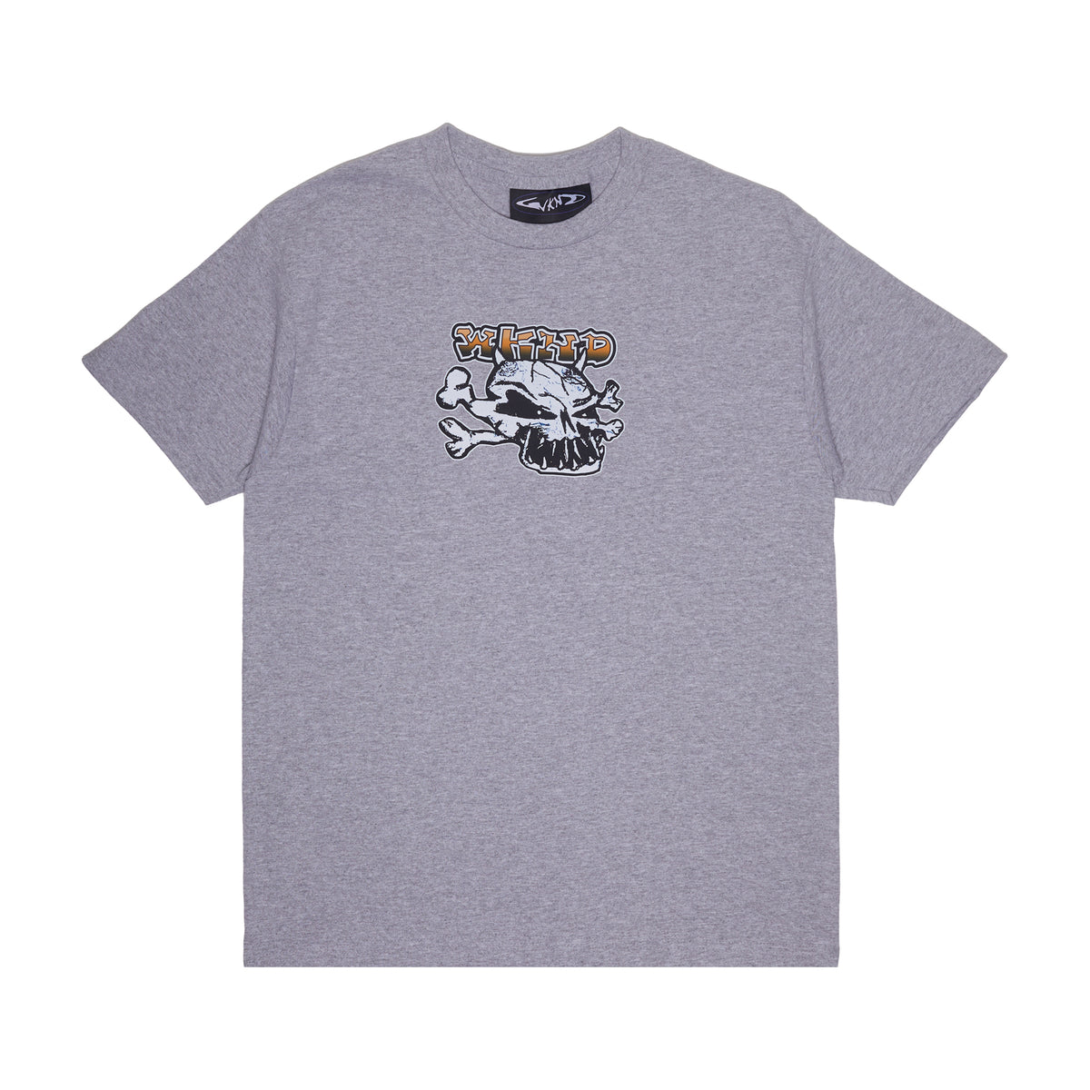 Skull Tee - Overcast Grey