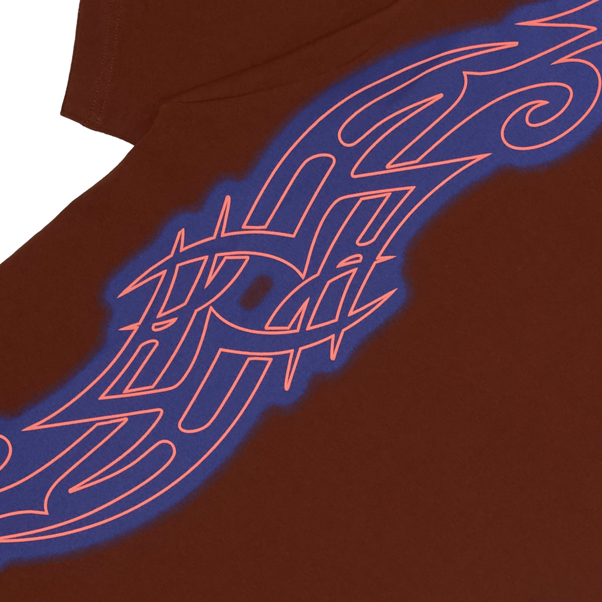 Huldra Script Tee - Brown
