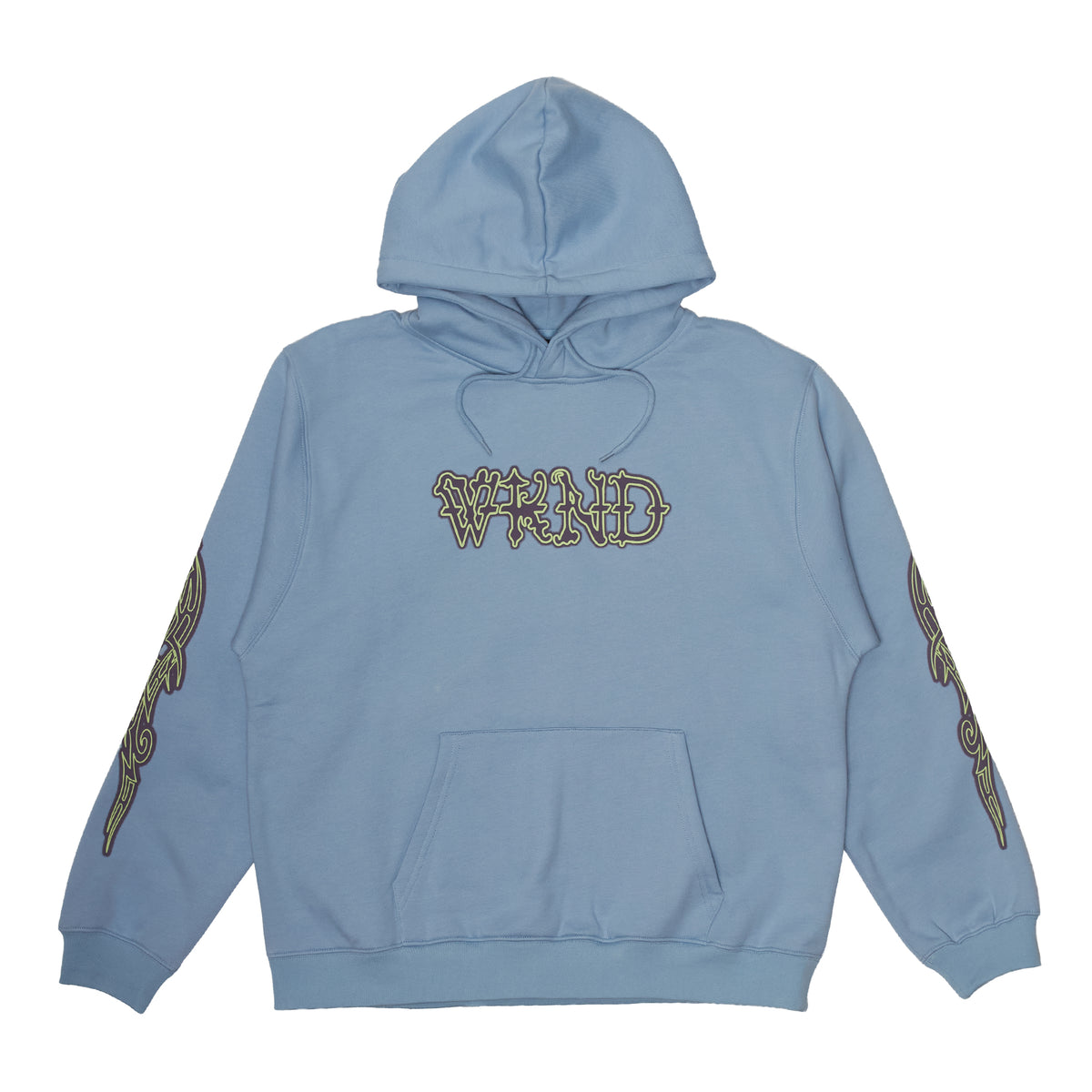 Huldra Script Hoodie -  Blue