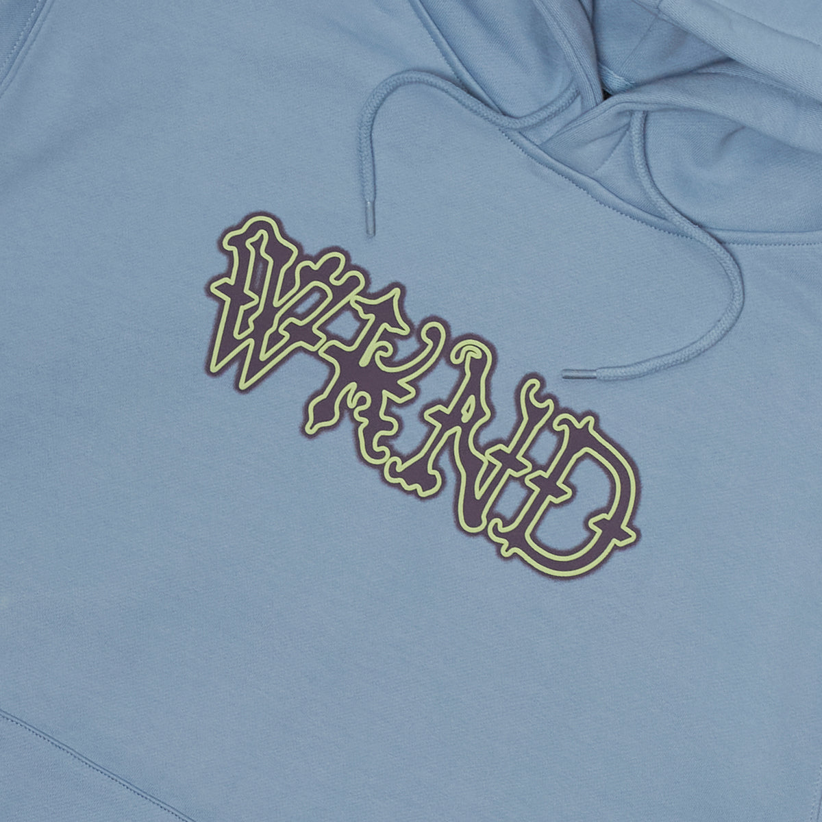 Huldra Script Hoodie -  Blue